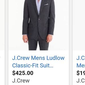 J.Crew Men's Ludlow Suit Jacket - Tollego 1900